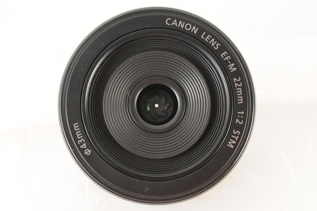 【フード・フィルター】Canon EF-M 22mm F2 STM 手振補正あり