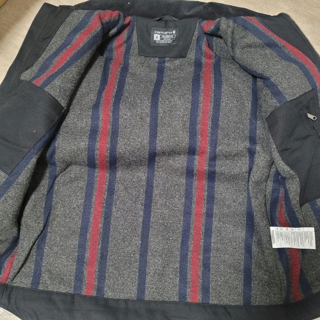 【新品本物】Carhartt デトロイトジャケット　ブラック　M