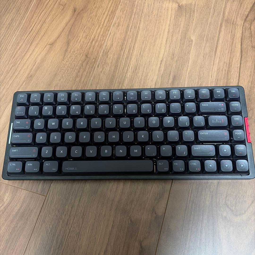 【美品】QUNIX MQ80 ブラック キーボード 本体