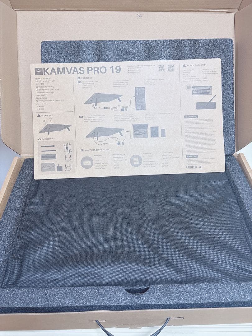 新品同様HUION フイオン 液晶ペンタブレット4K GT1902