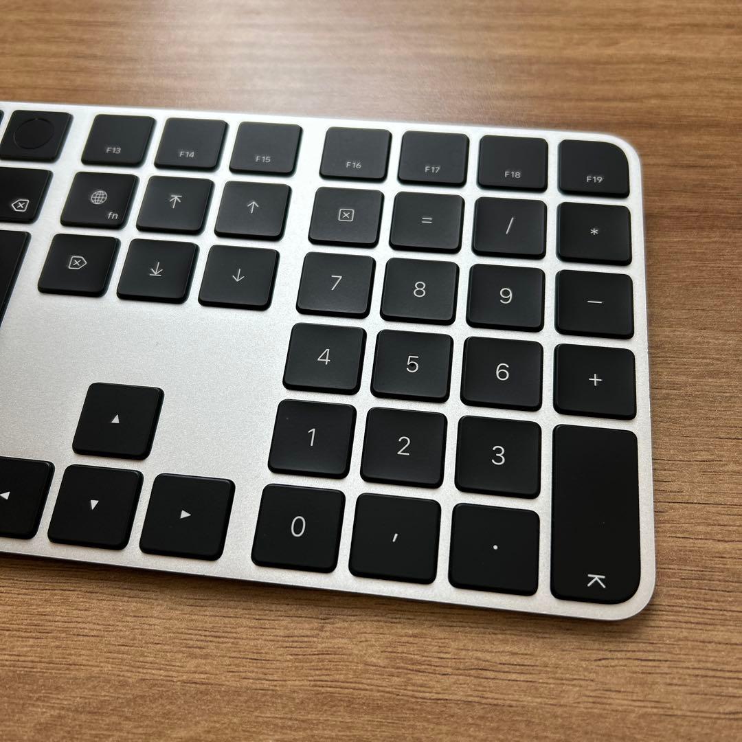 日本語配列 ワイヤレスキーボード テンキー付き