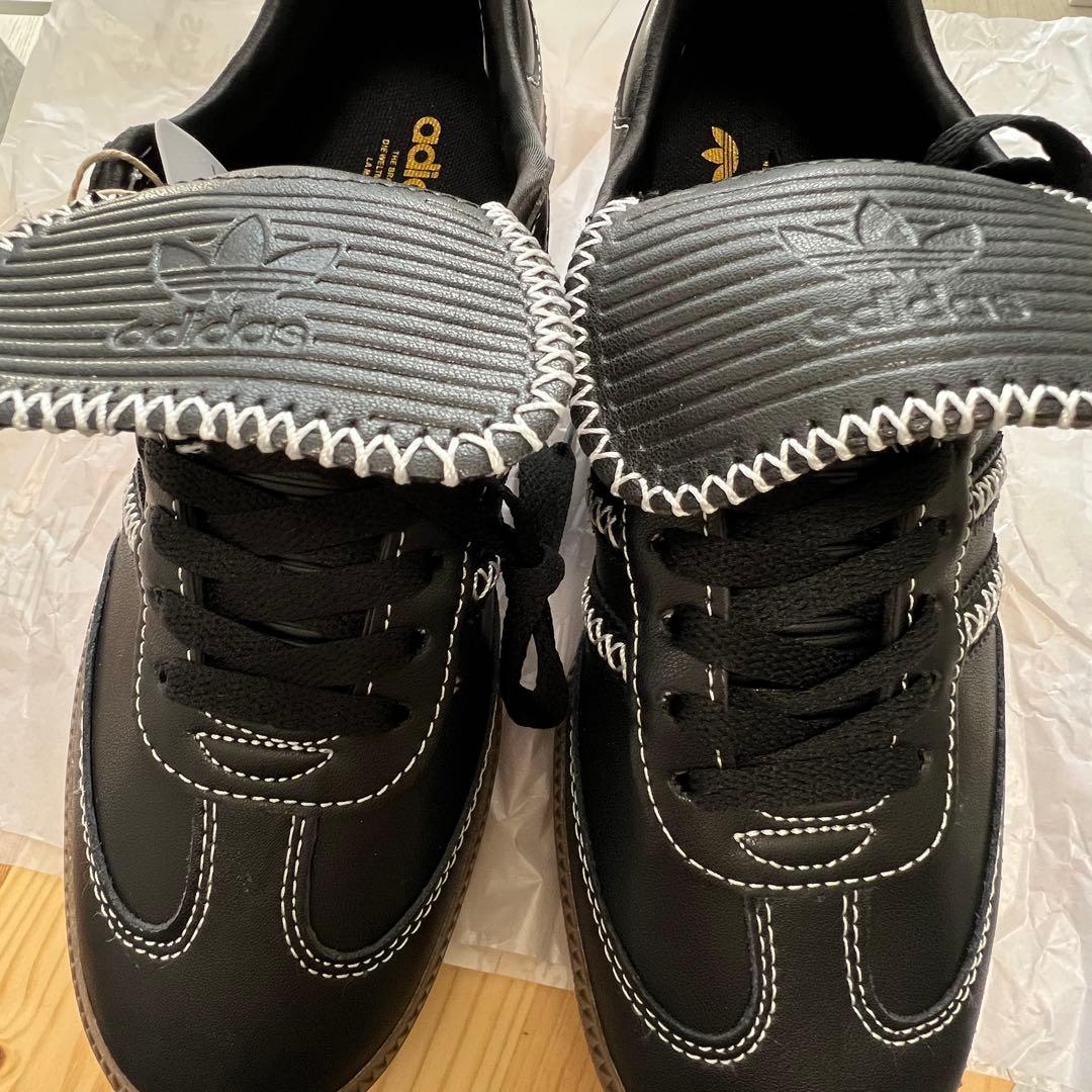 adidas Samba LT stitch core black27cm 新品