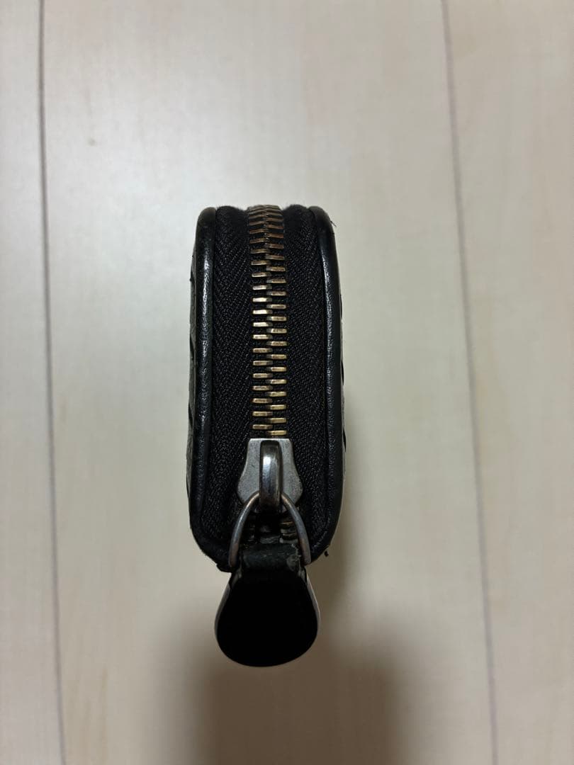 【美品】ボッテガヴェネタ ケース 小銭入れ ブラック イントレチャート