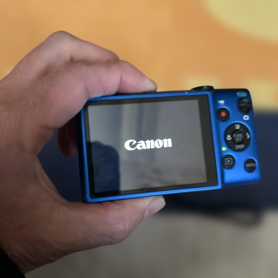 Canon IXY 90F 青 コンパクトデジタルカメラ ジャンク　本体のみ