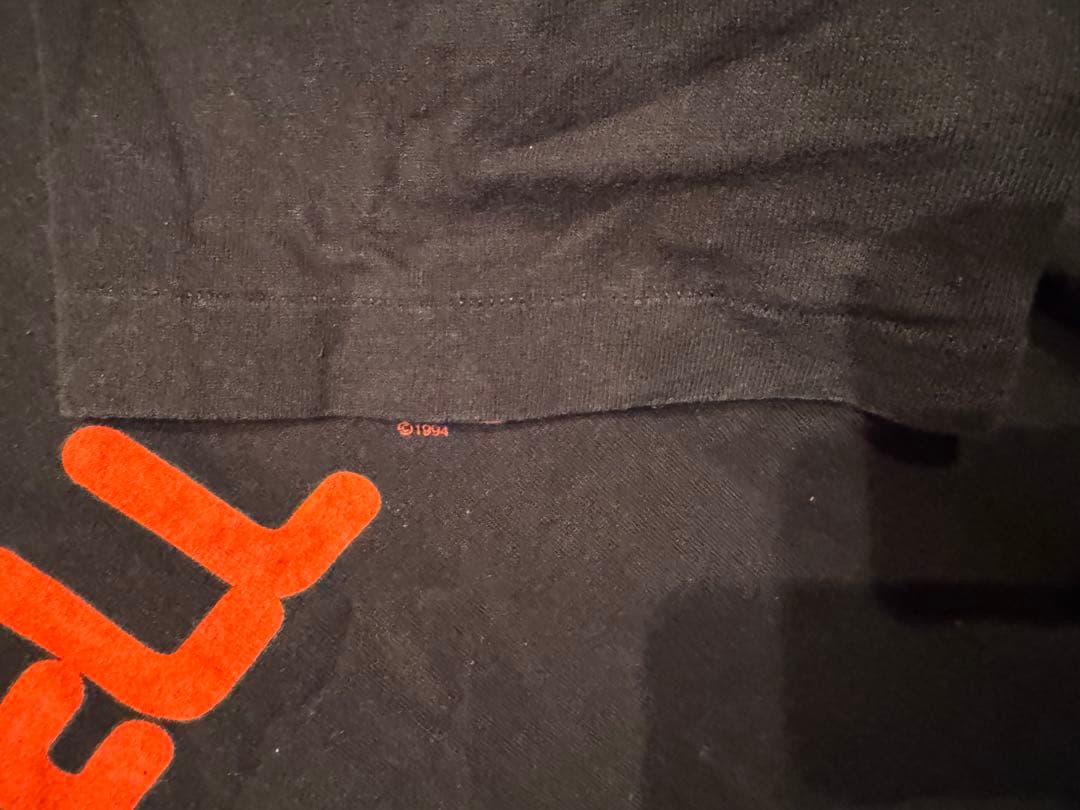 スケートボード 90's powell logo T black original