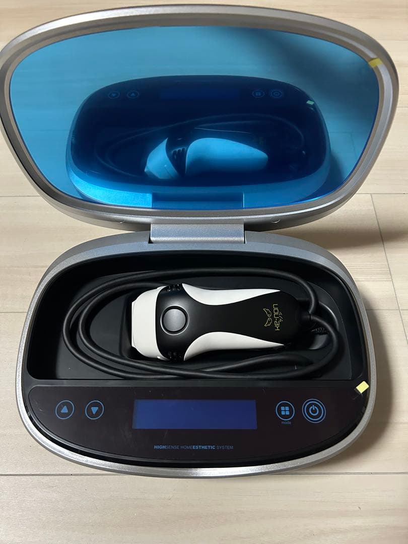 ケノン脱毛器・眉毛脱毛器付ver8.4 未使用ストロングカートリッジ付