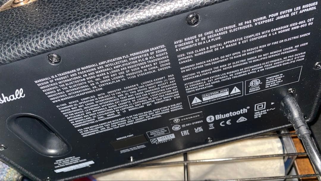 スピーカー・ウーファー Marshall acton iii