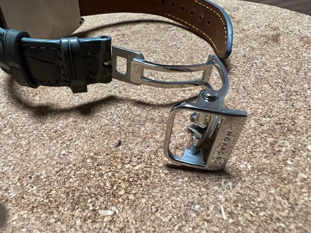 NOMOS ステンレススチールバックル　dバックル 16mm