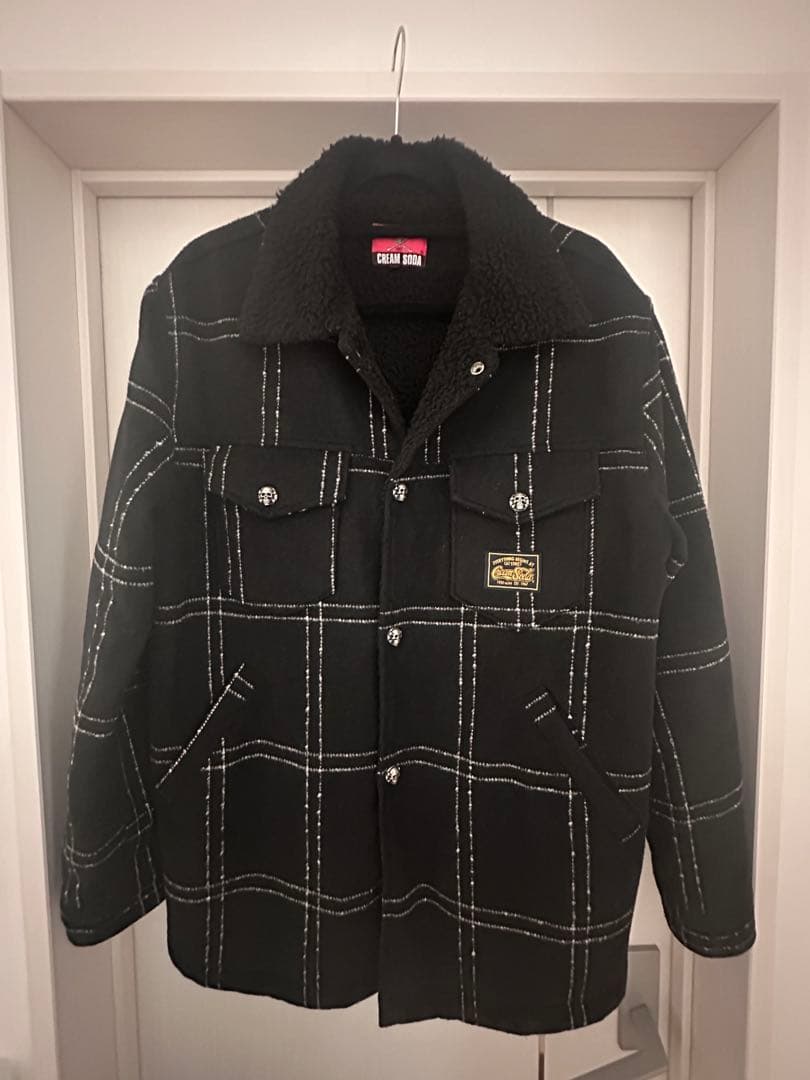 ク*ダ様 CREAM SODA 【完売品】クリームソーダ CSランチコートBLA