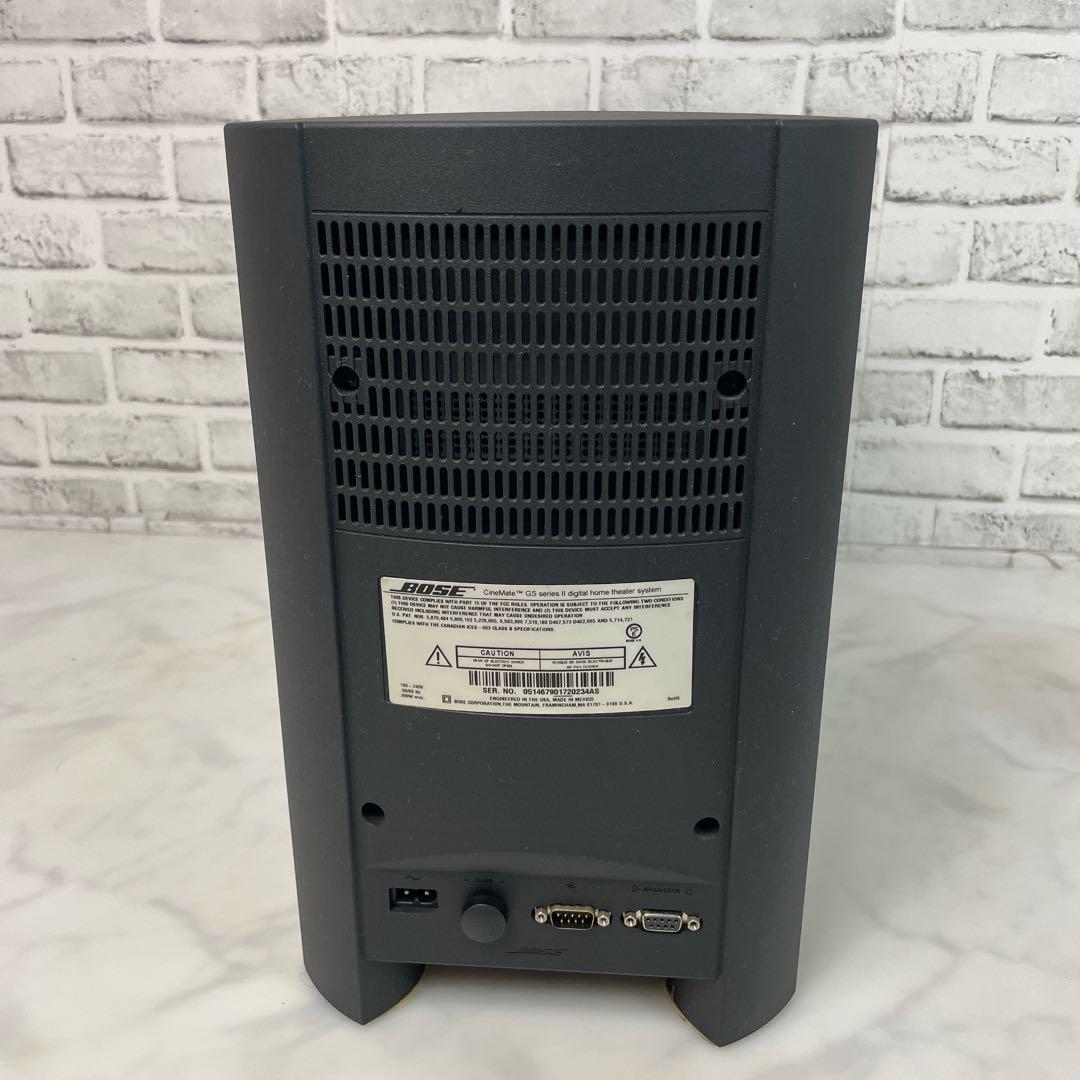BOSE シネメイト GSシリーズII デジタルホームシアタースピーカーシステム