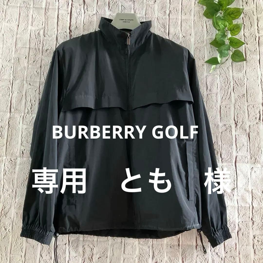 BURBERRY GOLF ブラック ナイロン ジャケット 軽量 アウター L