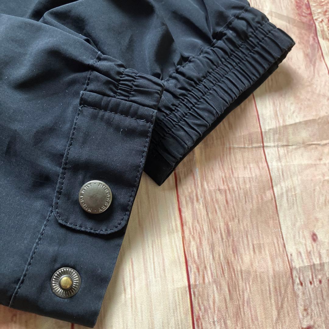 BURBERRY GOLF ブラック ナイロン ジャケット 軽量 アウター L