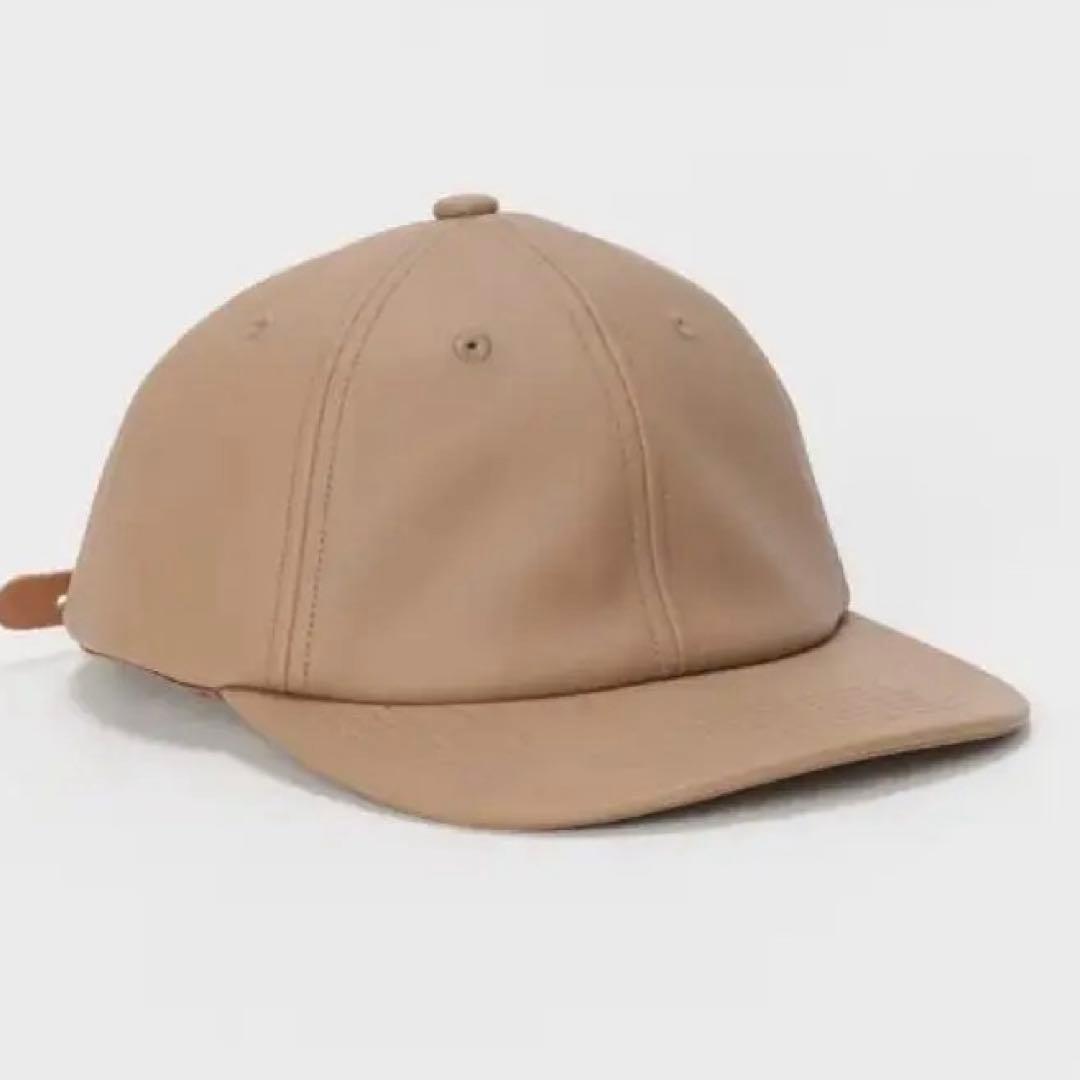 【値下げ】エンダースキーマ Hender Scheme 6パネルキャップ　レザー