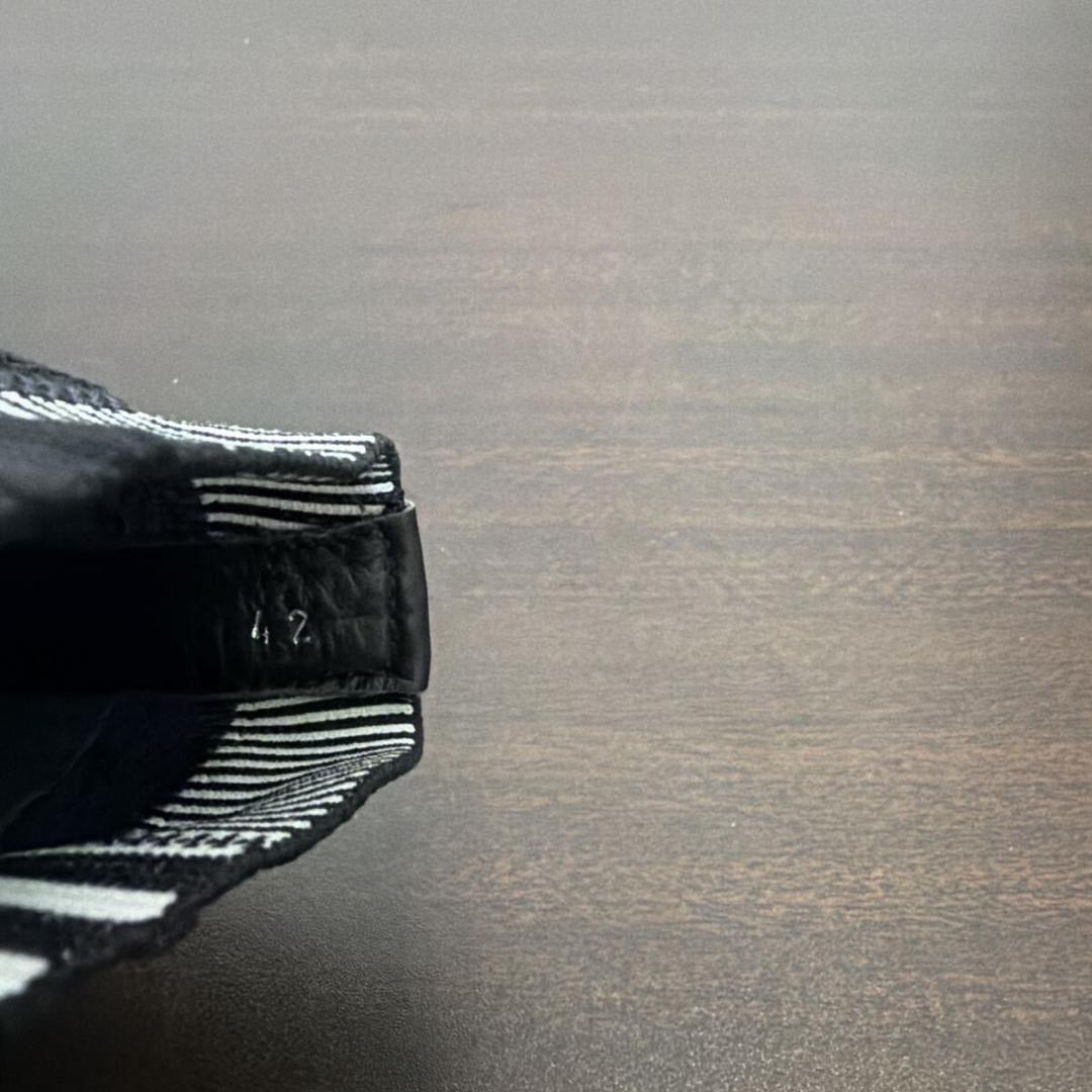 モンクレール No Trace High スニーカー size 42 ブラック