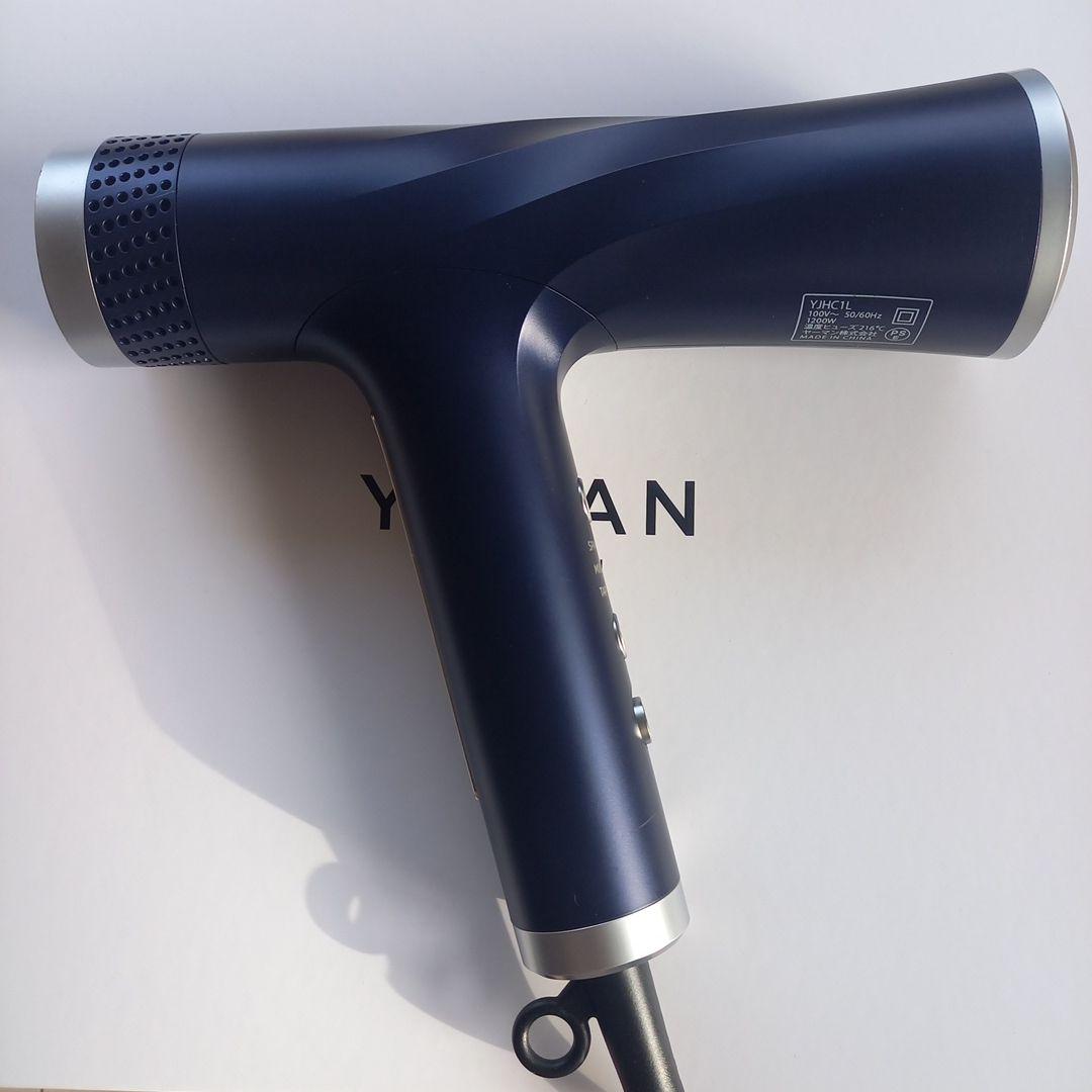 【美髪・動作良好】YAMAN リフトドライヤーSライト YJHC1L-2ネイビー