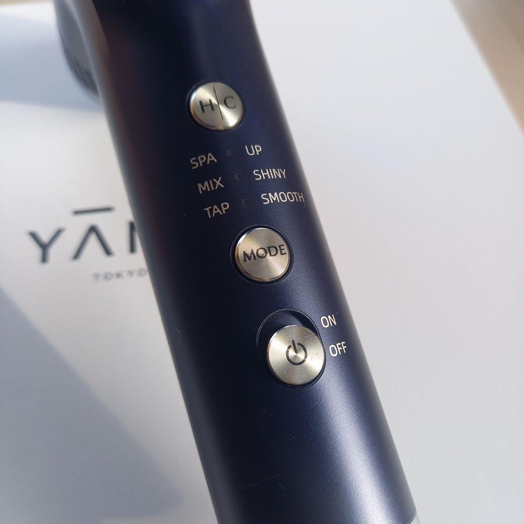 【美髪・動作良好】YAMAN リフトドライヤーSライト YJHC1L-2ネイビー