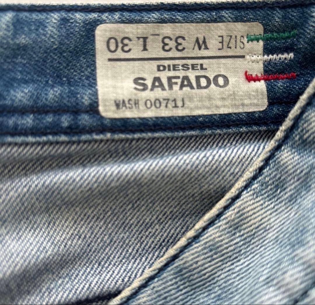 DIESEL SAFADO ストレートデニム W33 L30