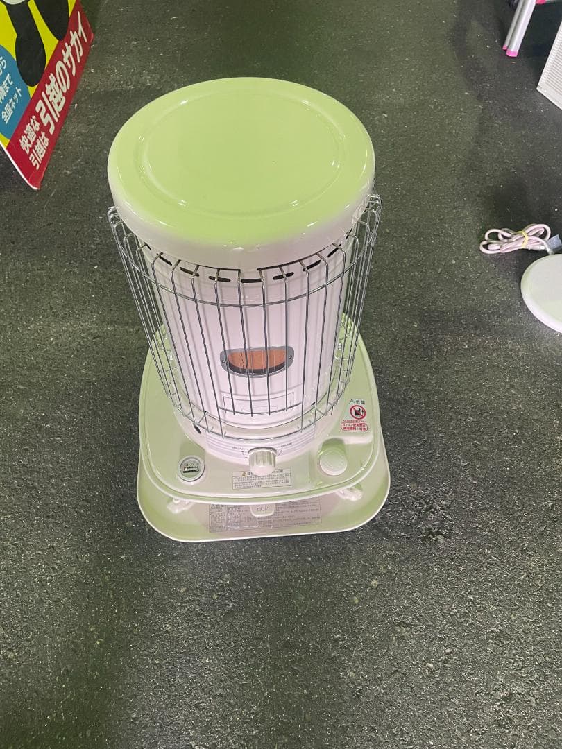 コロナ 円筒形 自然気化式機能 ホワイト石油ストーブ SL-66C