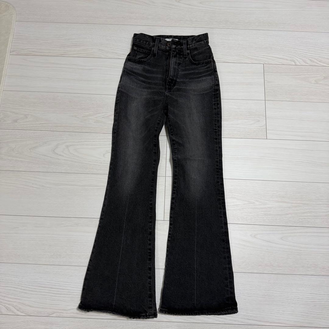 【新品未使用】moussy MVS BLACK FLARE 23inch