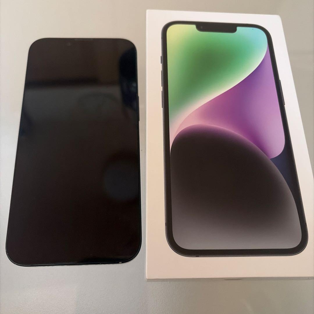訳あり　Apple iPhone 14 ブラック 本体