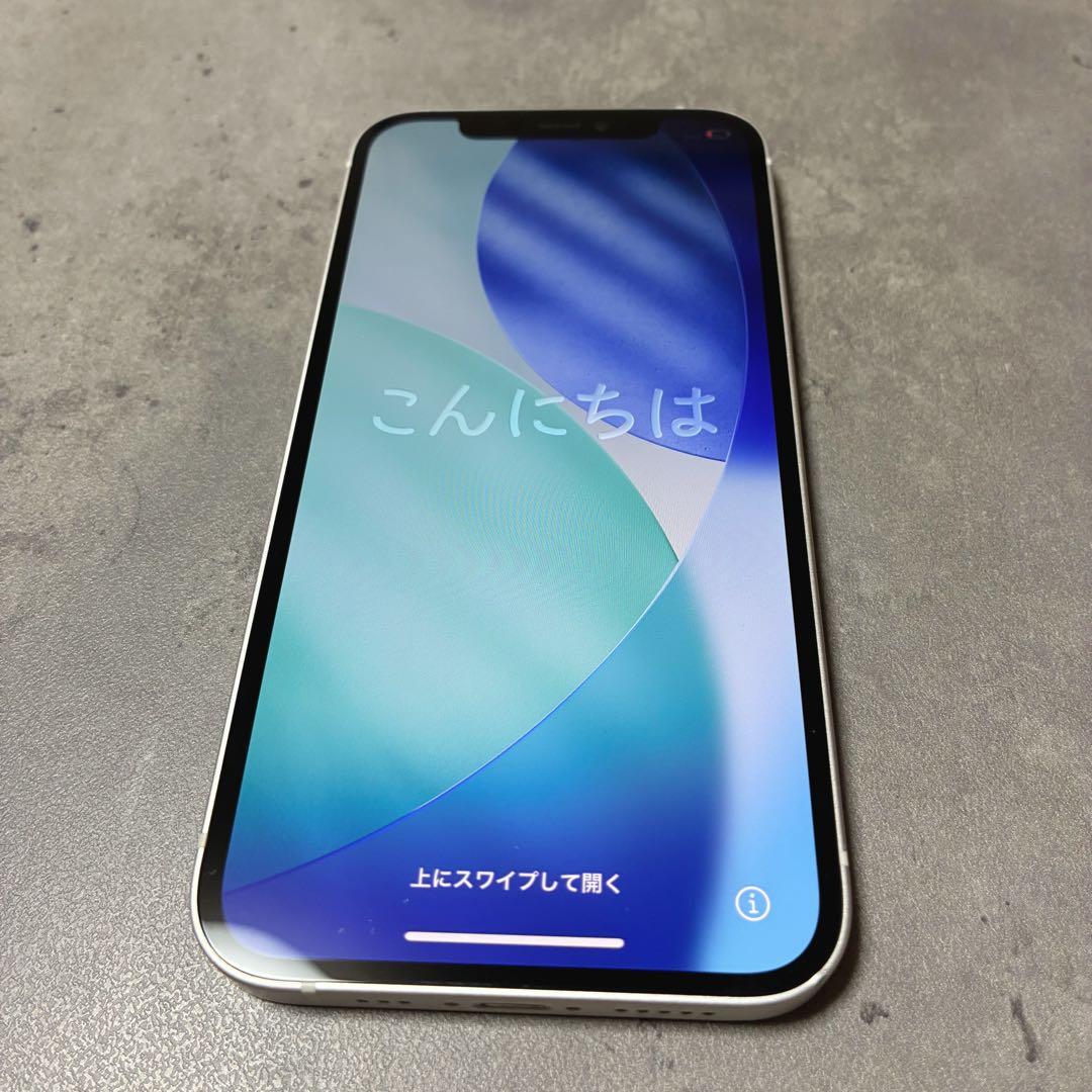 iPhone12 64GB バッテリー残量100% ホワイト SIMフリー