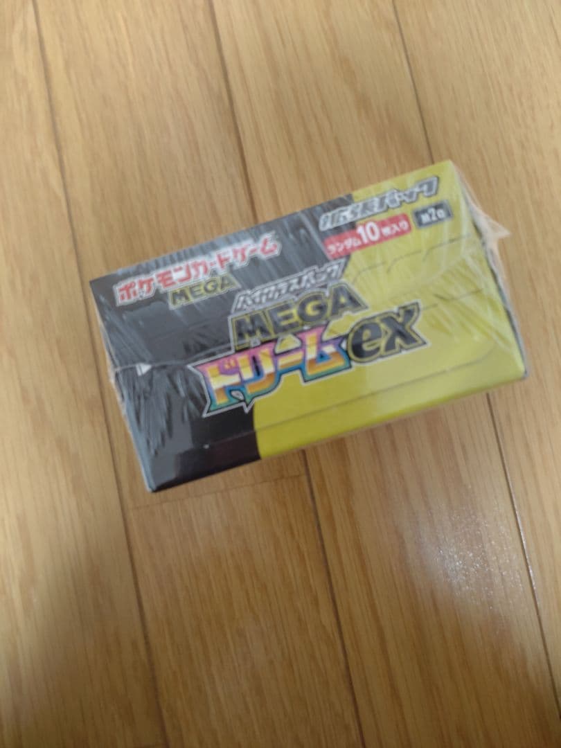 即購入可。ポケモンカード MEGAドリームex 1BOX シュリンク付き未開封