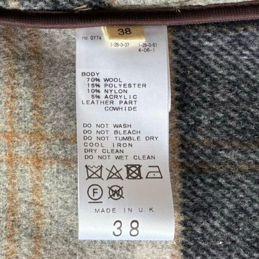 ロンドントラディション 定価4,4万 イギリス製上質メルトンウールダッフルコート