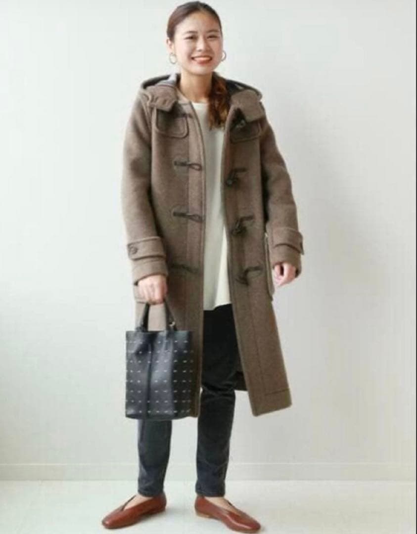 ロンドントラディション 定価4,4万 イギリス製上質メルトンウールダッフルコート