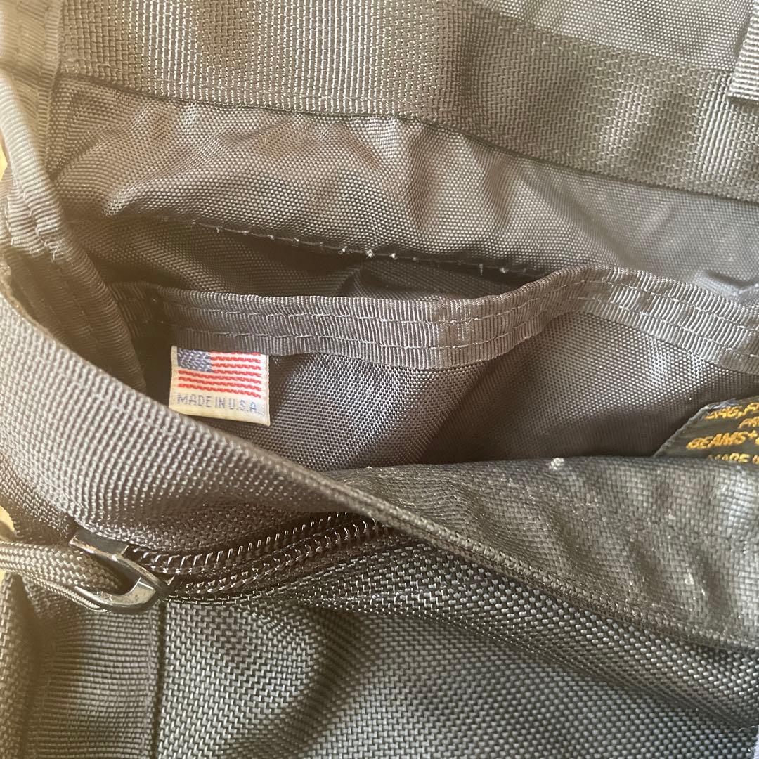 BRIEFING BEAMS PLUS 別注 Fleet Messenger 黒