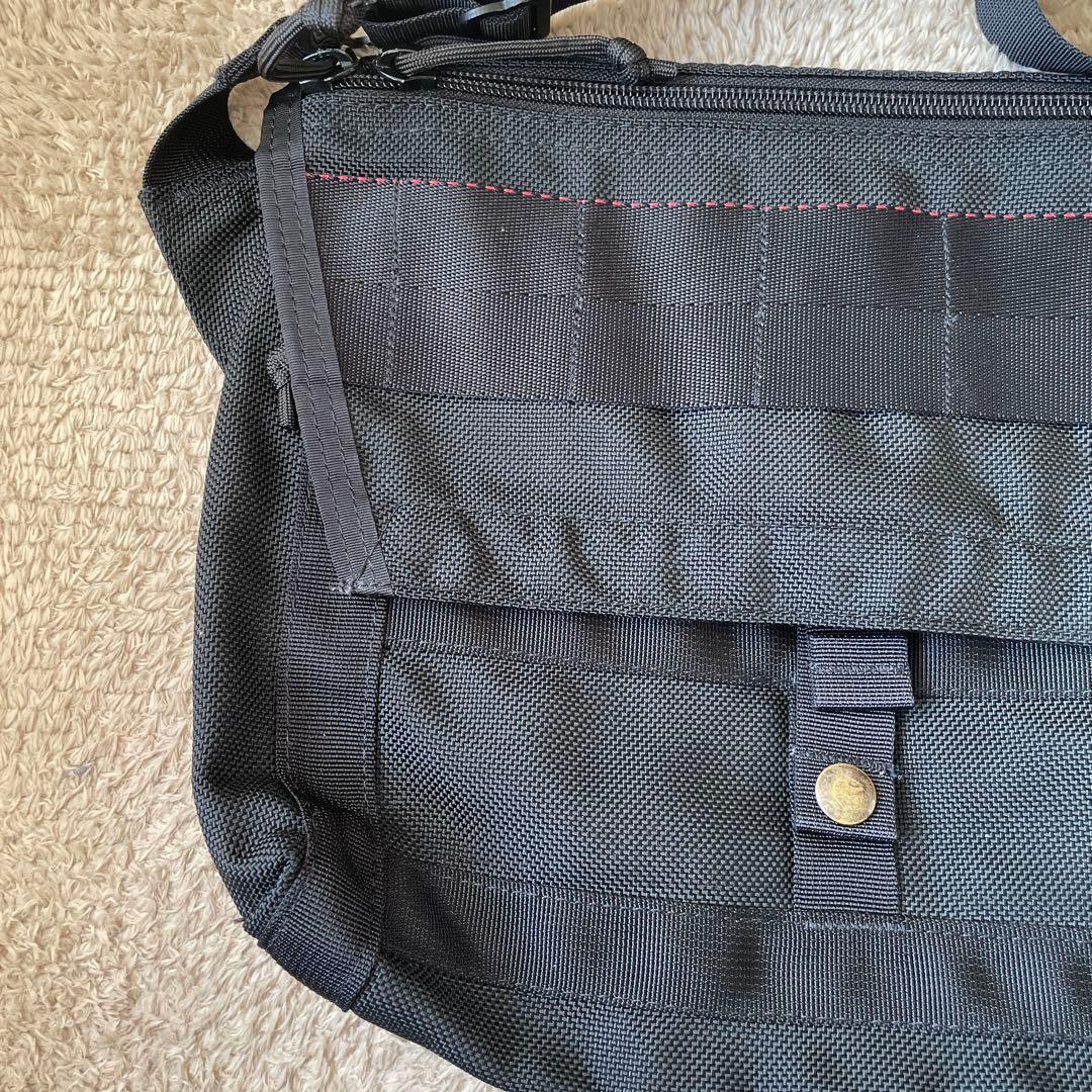 BRIEFING BEAMS PLUS 別注 Fleet Messenger 黒