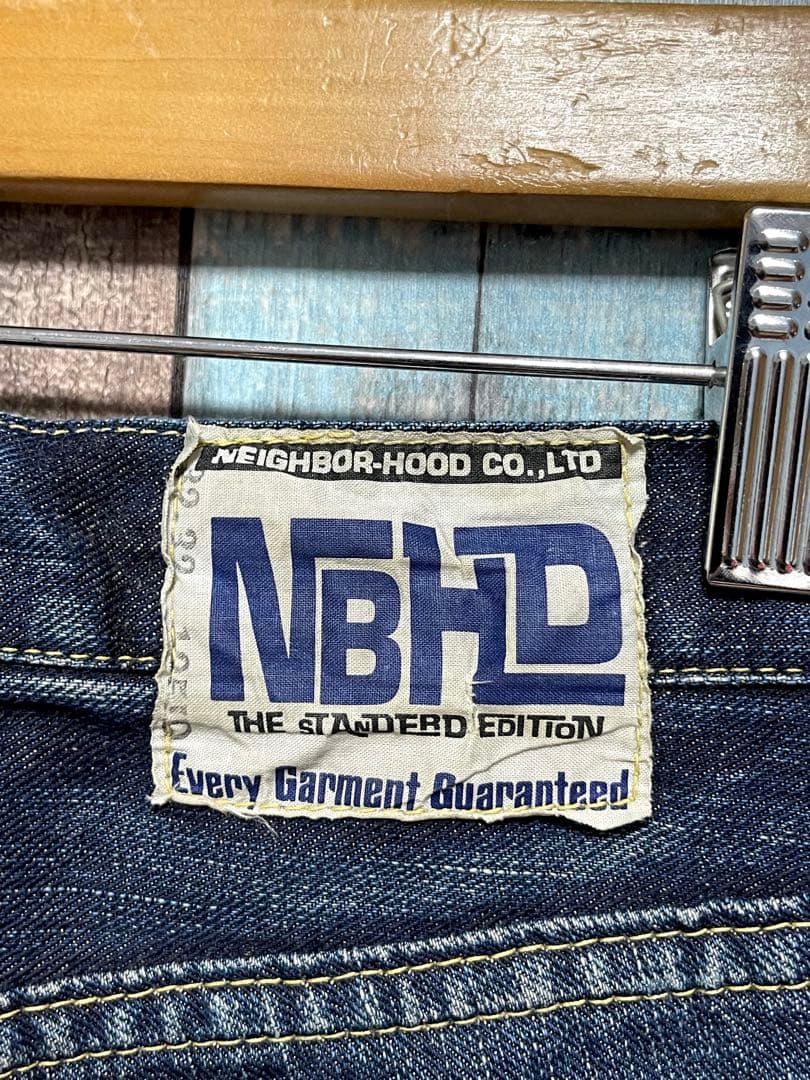 よこ スカルタグ 初期 90s ネイバーフッド ジーンズ デニムパンツ