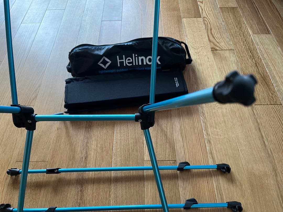 Helinox アウトドアテーブル ブラック/ブルー