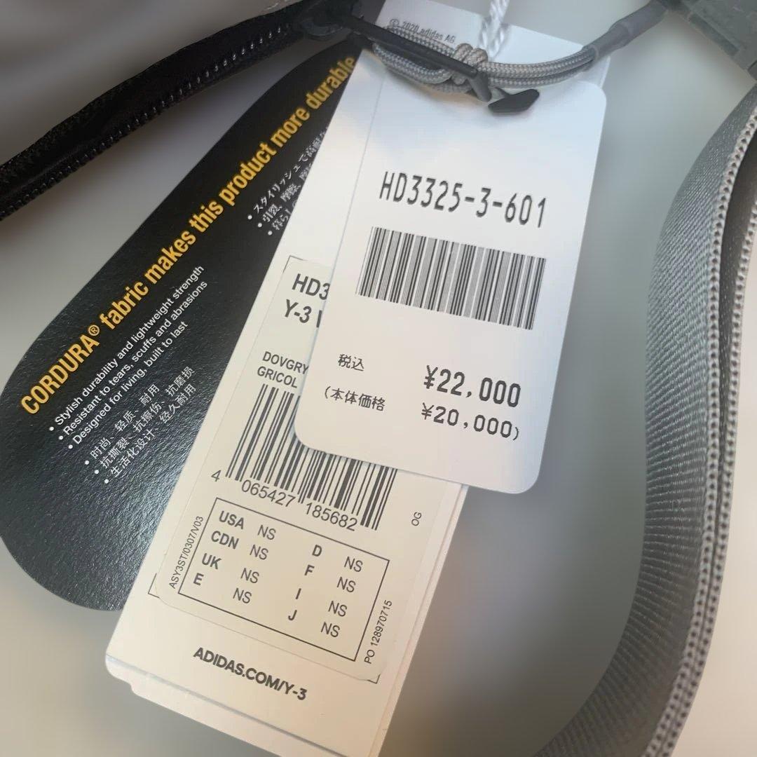 新品■¥22000 Y-3 adidas×ヨウジヤマモト ウエストバッグ