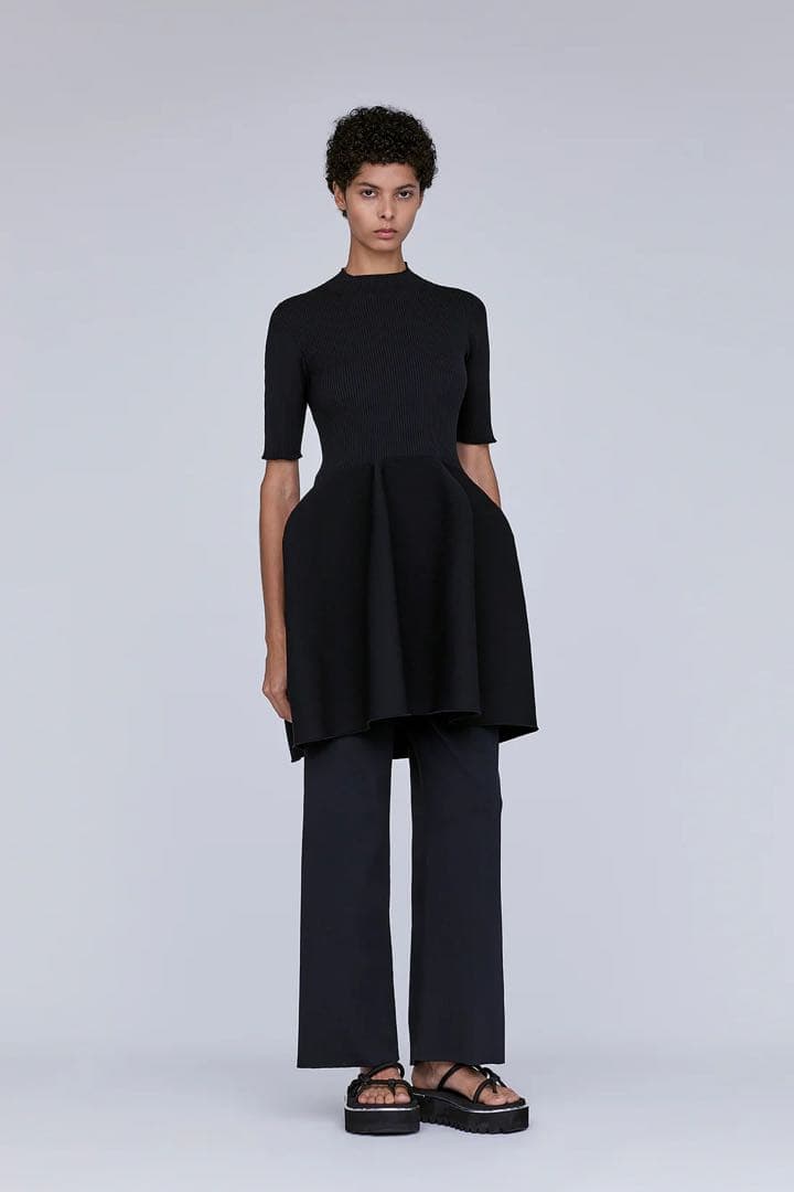 CFCL POTTERY DRESS マルチカラー ニット ワンピース 1 M