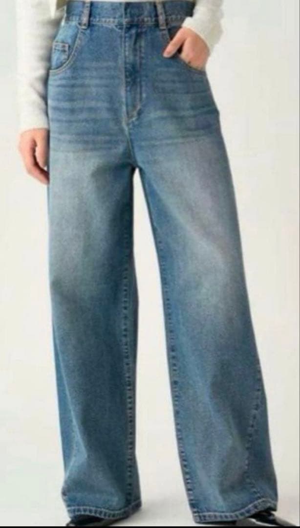 FRAY.ID ハイウエストワイドデニムパンツ 新品未使用