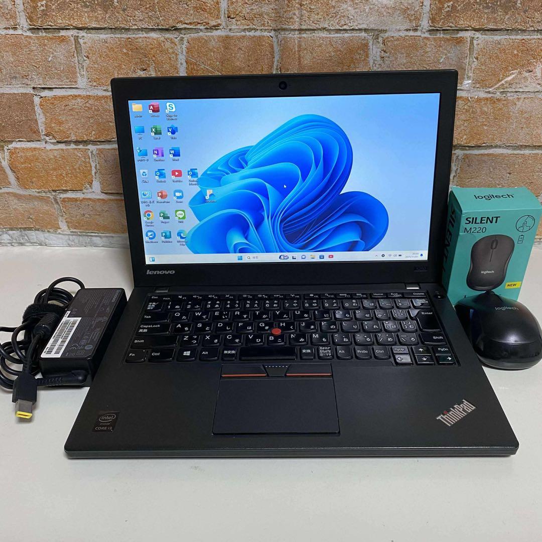 レノボ　 ThinkPadノート PC SSD メモリ8GB オフィス2024年