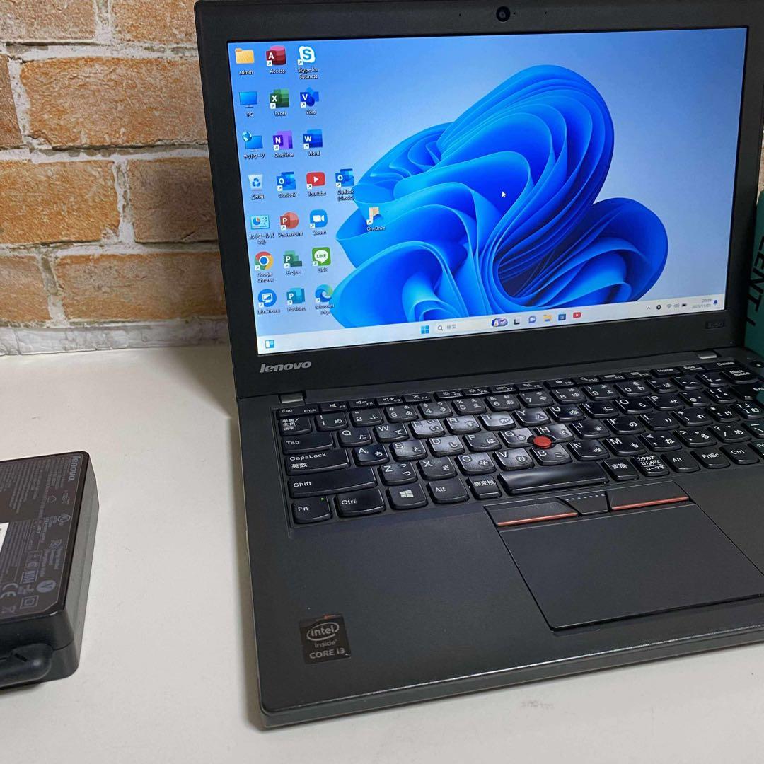 レノボ　 ThinkPadノート PC SSD メモリ8GB オフィス2024年