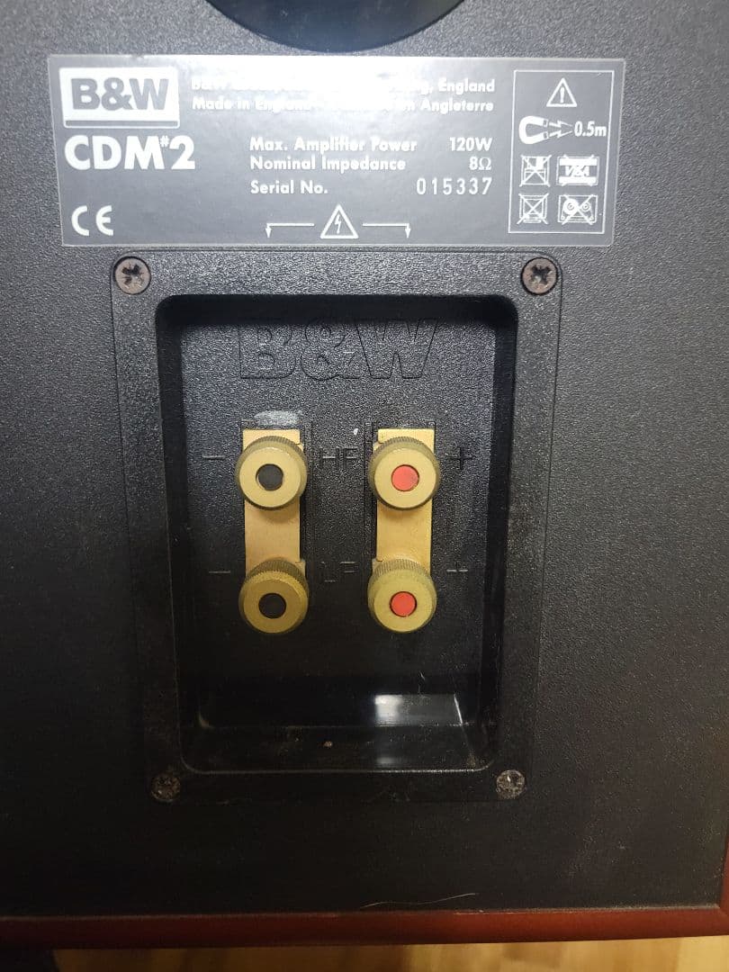 B&W CDM2 Bowers & Wilkins ブックシェルフスピーカー