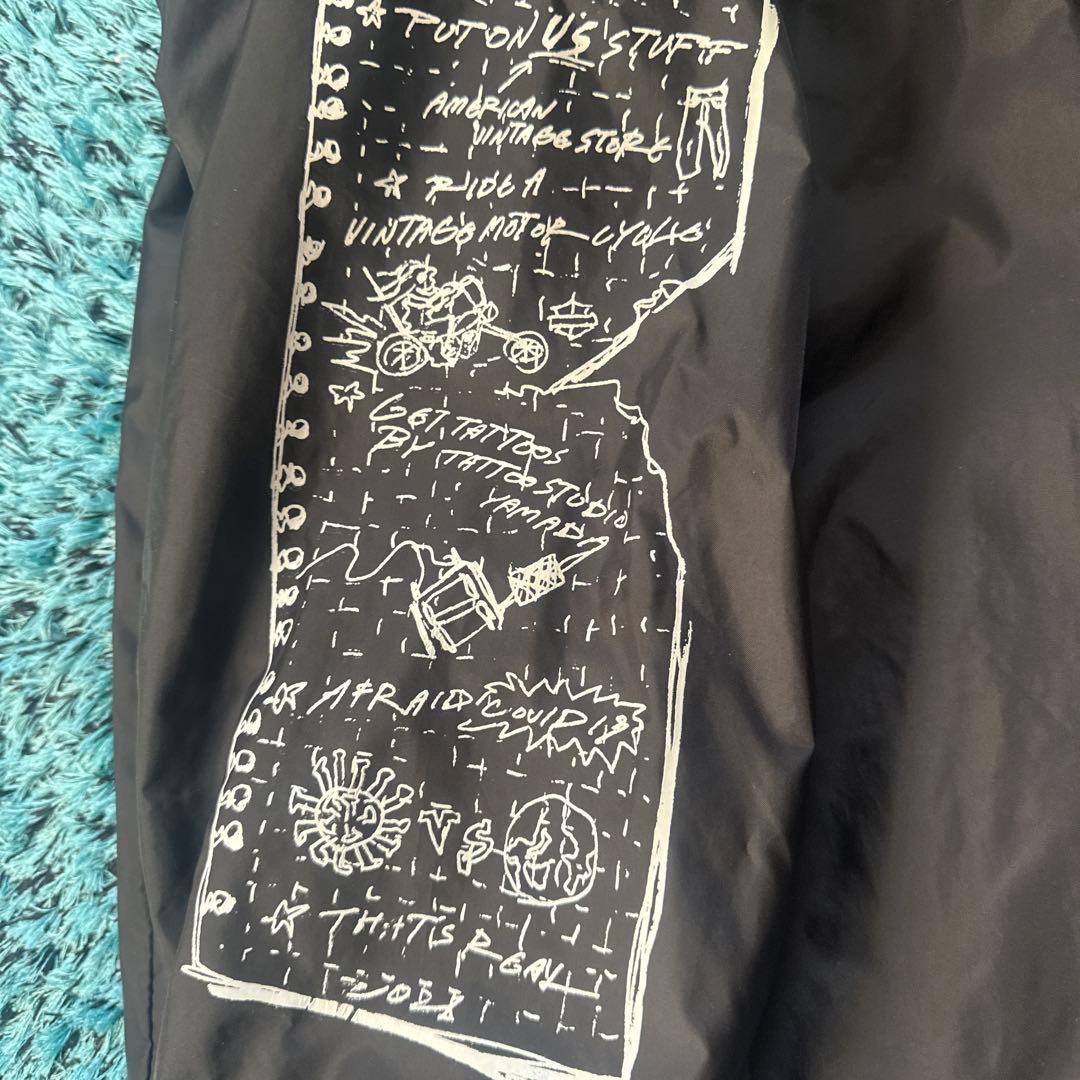 山田蓮　× us 別注　コーチジャケット　XL