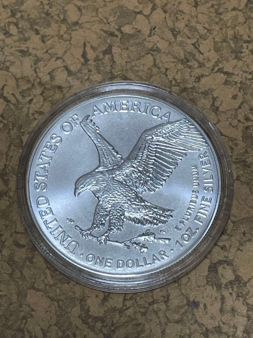 2025年 アメリカンイーグル 1ドル 銀貨 1オンス 純銀 ケース付き
