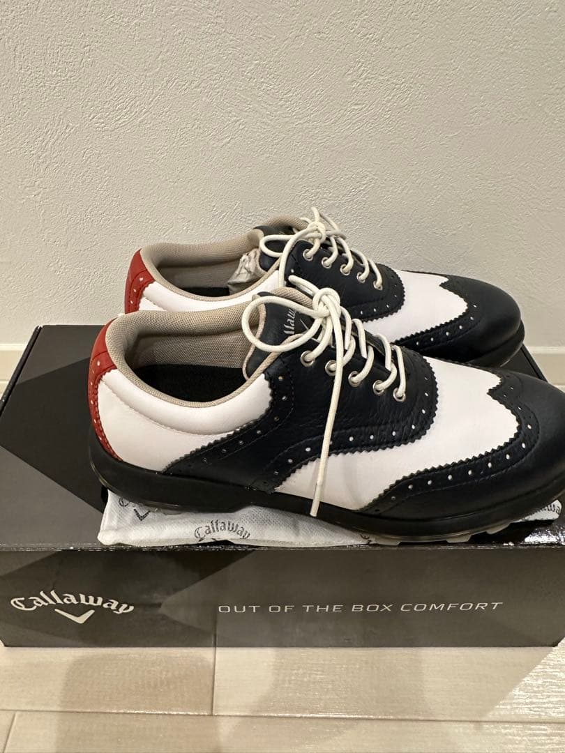 Callaway ゴルフシューズ 24センチ ウィングチップ キャロウェイ