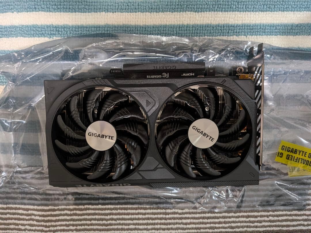グラフィックボード・グラボ・ビデオカード GIGABYTE GEFORCE RTX 4060Ti WF OC 8G