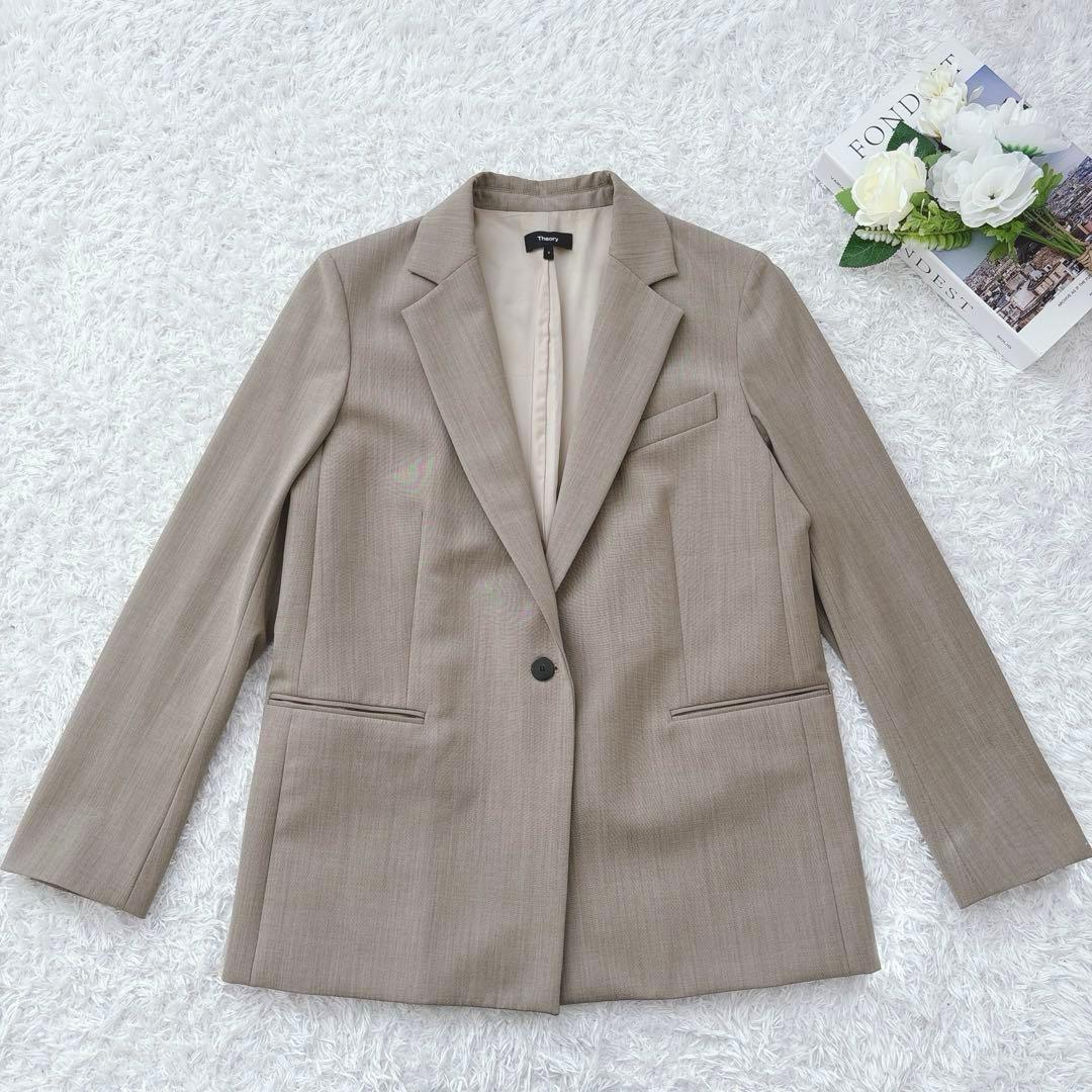 【22AW】定価7.4万 Theory パンツスーツ ジャケット