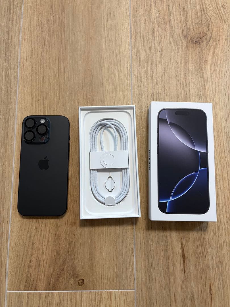 iPhone 16Pro 512ギガ ブラック 本体