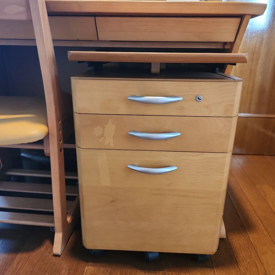 カリモク家具　学習机セット(机、椅子、ワゴンのセット)　③ワゴンのみ