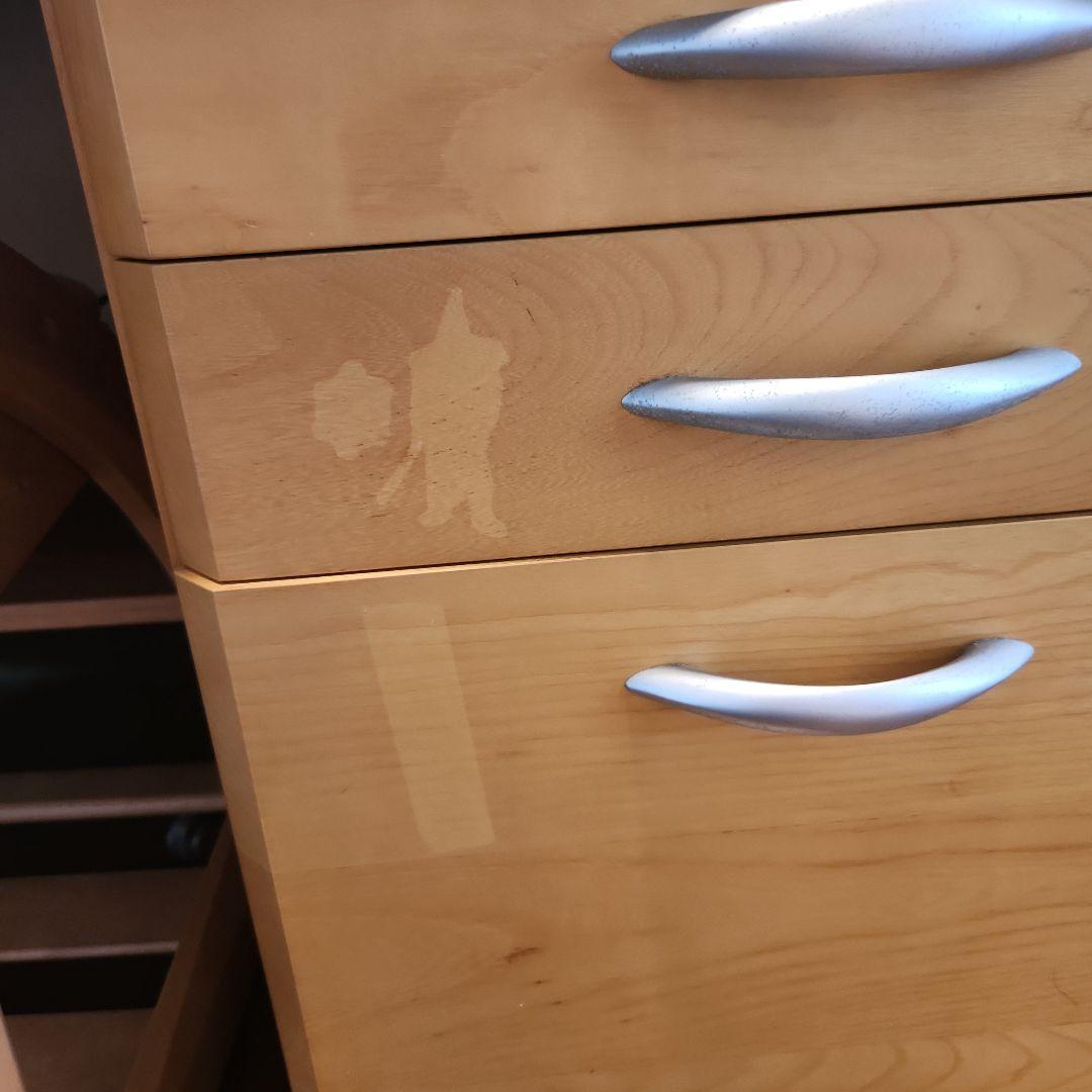 カリモク家具　学習机セット(机、椅子、ワゴンのセット)　③ワゴンのみ