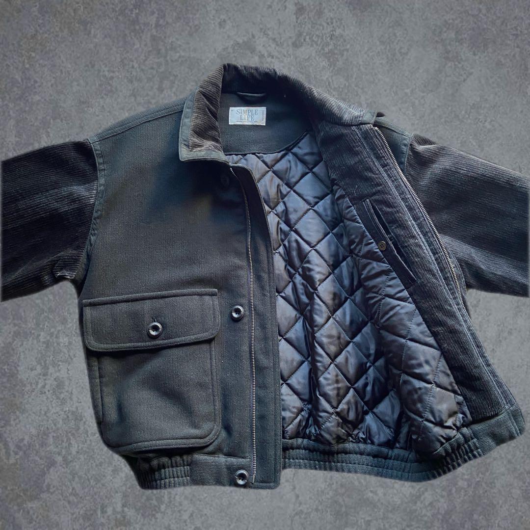 ジャケット・アウター archive zip short bomber jacket y2k