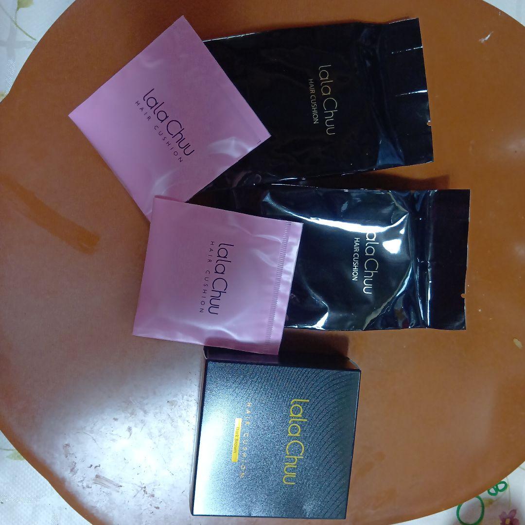 Lala Chuu ヘアクッション ダークブラウン 99g