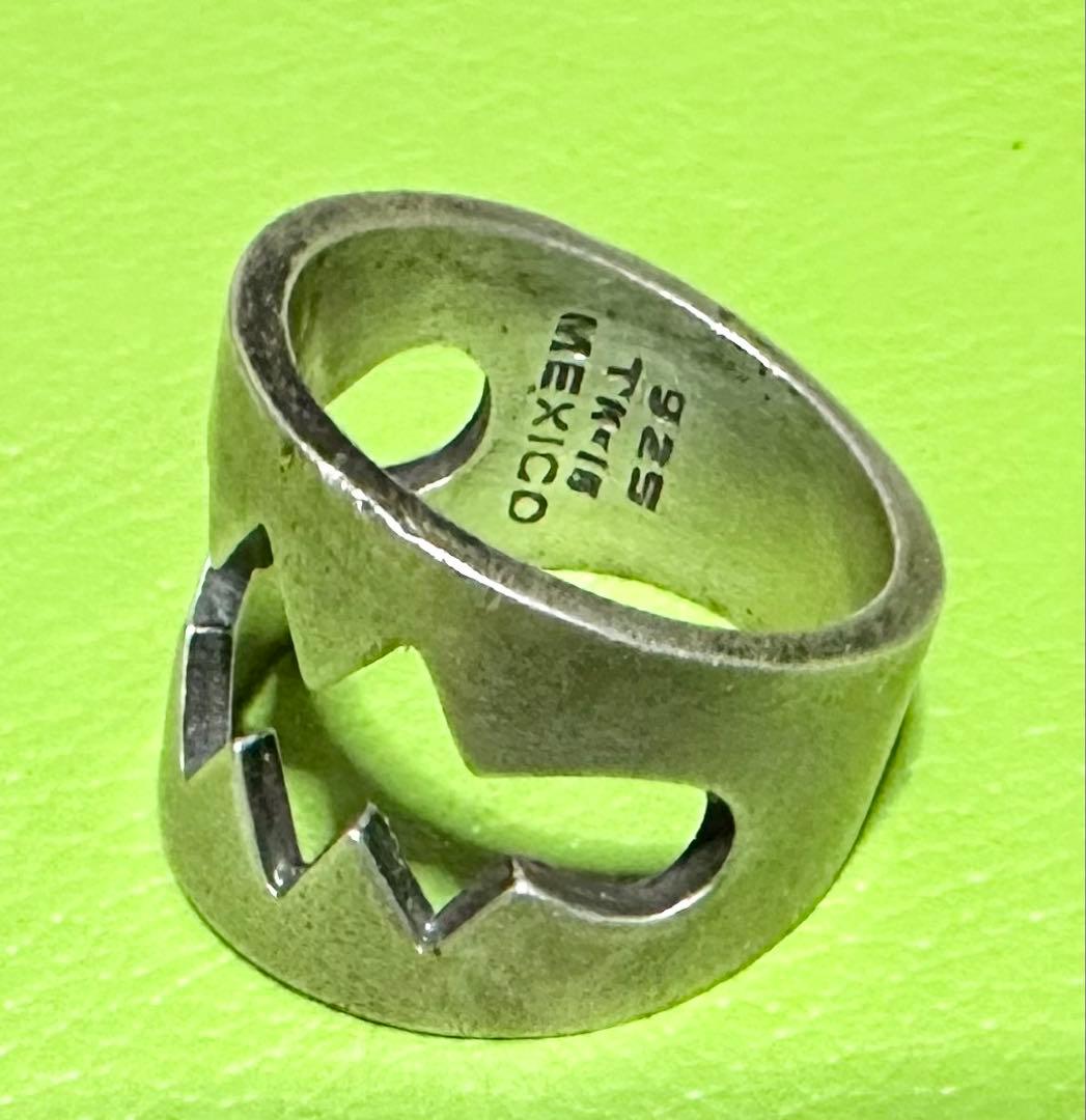 925シルバー ジグザグデザインリング