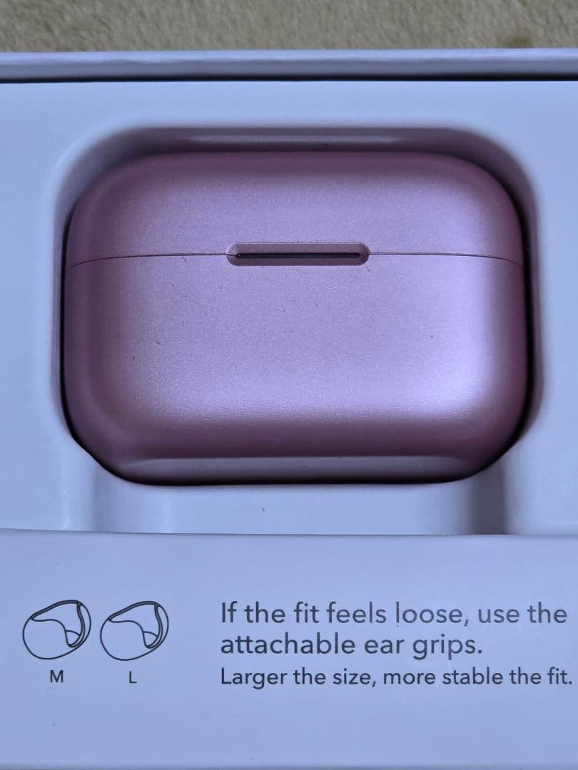 Anker soundcore AeroClip ワイヤレスイヤホン ピンク